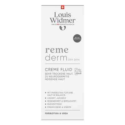 Louis Widmer remederm Creme Fluid Präbiotika unparfümiert