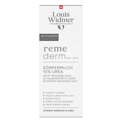 Louis Widmer remederm Körpermilch 10% Urea