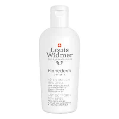 Louis Widmer remederm Körpermilch 10% Urea unparfümiert