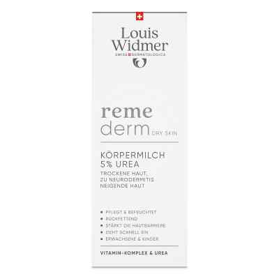 Louis Widmer remederm Körpermilch 5% Urea