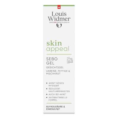 Louis Widmer skinappeal Sebo Gel unparfümiert