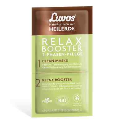 Luvos Heilerde Relax Booster&clean Maske 2+7,5ml
