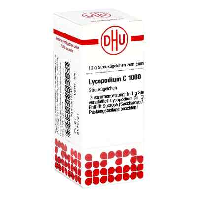 Lycopodium C1000 Globuli 10 g von DHU-Arzneimittel GmbH & Co. KG PZN 04225351
