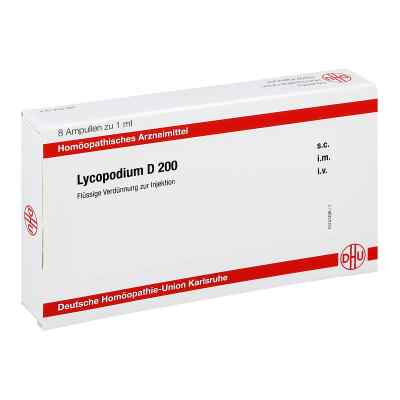 Lycopodium D200 Ampullen 8X1 ml von DHU-Arzneimittel GmbH & Co. KG PZN 11707085