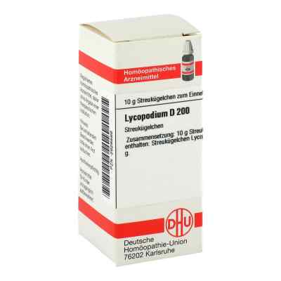 Lycopodium D200 Globuli 10 g von DHU-Arzneimittel GmbH & Co. KG PZN 02926569