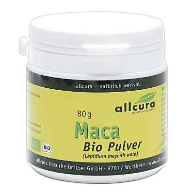 Maca Bio Pulver 80 g von allcura Naturheilmittel GmbH PZN 06866203