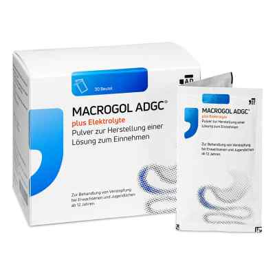 Macrogol Adgc Plus Elektrolyte 30 stk von Zentiva Pharma GmbH PZN 18084434