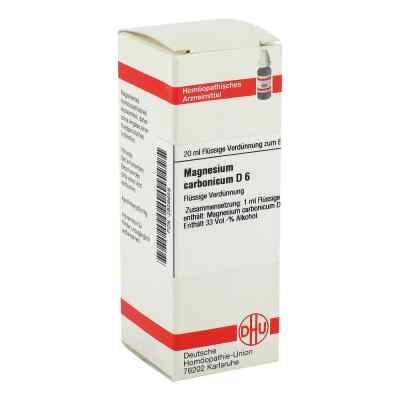 Magnesium Carbonicum D6 Dilution 20 ml von DHU-Arzneimittel GmbH & Co. KG PZN 02926658