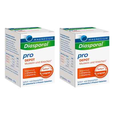 Magnesium-Diasporal® Pro DEPOT Muskeln und Knochen 2x30 stk von Protina Pharmazeutische GmbH PZN 08105894