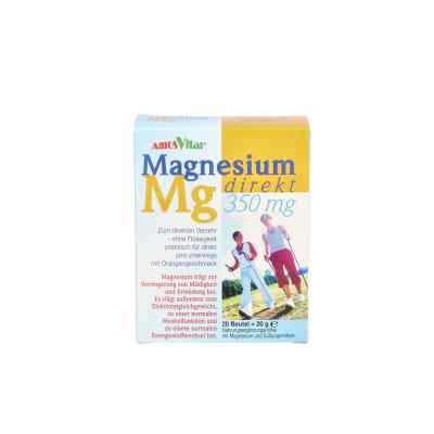 Magnesium Direkt 350 mg Beutel 20 stk von AMOSVITAL GmbH PZN 06794225