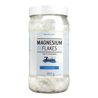 Magnesium Flakes 100% Zechstein Bad 600 g von SinoPlaSan GmbH PZN 13169953