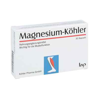Magnesium Köhler Kapseln 1X30 stk von Köhler Pharma GmbH PZN 06103385