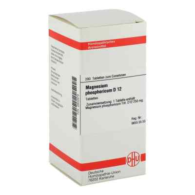 Magnesium Phosphoricum D12 Tabletten 200 stk von DHU-Arzneimittel GmbH & Co. KG PZN 02802979