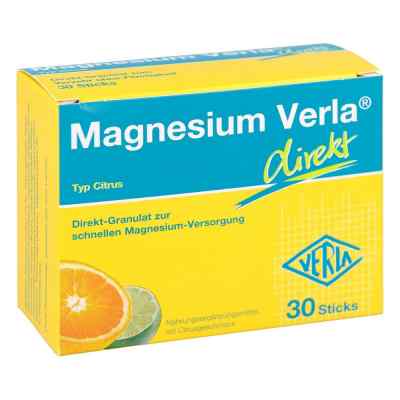 Magnesium Verla direkt Granulat Citrus 30 stk von Verla-Pharm Arzneimittel GmbH &  PZN 06849268