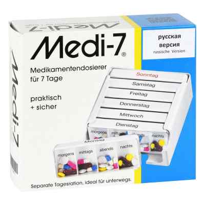 Medi 7 Medikamentendos.f.7 Tage weiss russ.Version