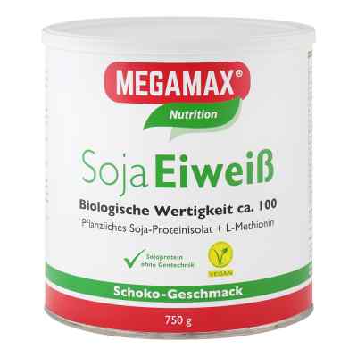Megamax Soja Eiweiss Schoko Pulver 750 g von Megamax B.V. PZN 03034577