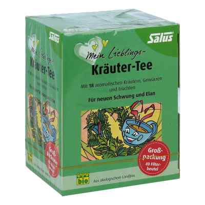 Mein Lieblings-kräuter-tee bio Salus Filterbeutel 40 stk von SALUS Pharma GmbH PZN 06832339