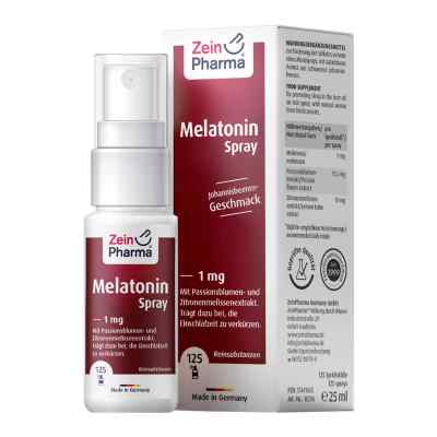 Melatonin 1 Mg Spray 25 ml von ZeinPharma Germany GmbH PZN 17441665