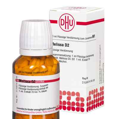 Melissa D2 Dilution 20 ml von DHU-Arzneimittel GmbH & Co. KG PZN 07173933