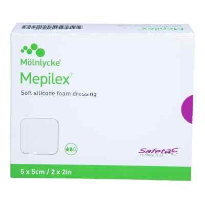 Mepilex 5x5 Cm Schaumverband 5 stk von ToValCare GmbH PZN 18052457