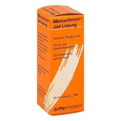 Mercuchrom Jod Lösung 30 ml von BITTERMEDIZIN Arzneimittel-Vertr PZN 11320363