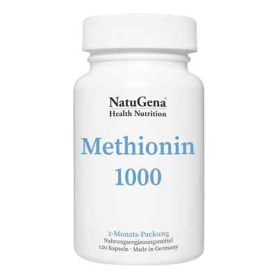 Methionin 1000 Kapseln 120 stk von NatuGena GmbH PZN 18088627