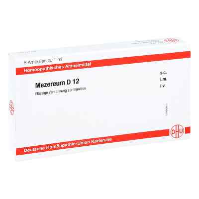 Mezereum D12 Ampullen 8X1 ml von DHU-Arzneimittel GmbH & Co. KG PZN 11707234