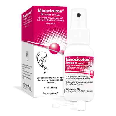 Minoxicutan Frauen 20 mg/ml Spray 60 ml von DERMAPHARM AG PZN 12724737