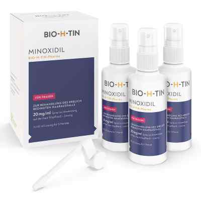 Minoxidil BIO-H-TIN-Pharma 20mg/ml 3X60 ml von Dr. Pfleger Arzneimittel GmbH PZN 10391786