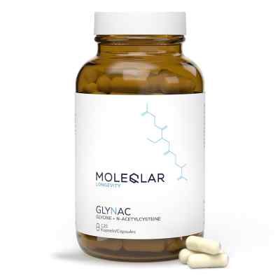 Moleqlar Glynac Glycine & N-Acetylcysteine Kapseln 120 stk von MoleQlar GmbH PZN 19790915