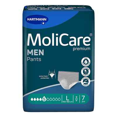 Molicare Premium Men Pants 5 Tropfen L 7 stk von PAUL HARTMANN AG PZN 18300702