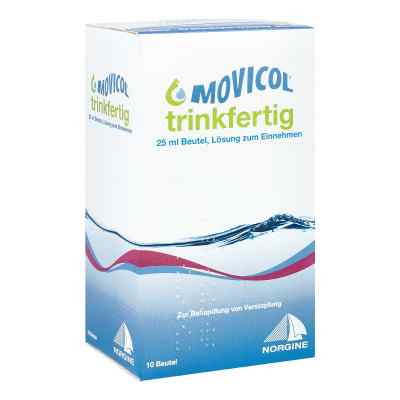 Movicol trinkfertig 25 ml Beutel Lösung zur, zum einnehmen 10 stk von Norgine GmbH PZN 11163952