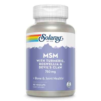 Msm 750 Mg M.curcuma+weihrauch+teufelskralle Kapsel (n)