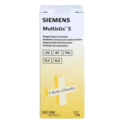 Multistix 5 Teststreifen 50 stk von Siemens Healthcare GmbH PZN 07376300