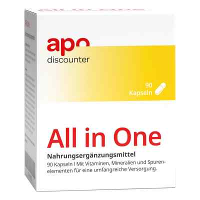 Multivitamin All In One Kapseln von apodiscounter 90 stk von apo.com Group GmbH PZN 18706723