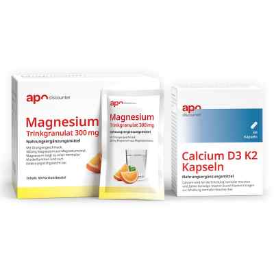 Muskeln & Knochen Sparset – Magnesium + Calcium D3 K2