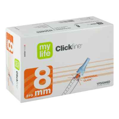 Mylife Clickfine Kanülen 8 mm 100 stk von Ypsomed GmbH PZN 05524156