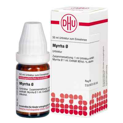 Myrrha Urtinktur D1 50 ml von DHU-Arzneimittel GmbH & Co. KG PZN 07248789