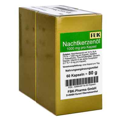 Nachtkerzenöl 1000 Kapseln