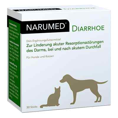 Narumed Diarrhoe Pulver-sticks für Hunde /Katzen 30X1.6 g von Narumed GmbH PZN 15619188