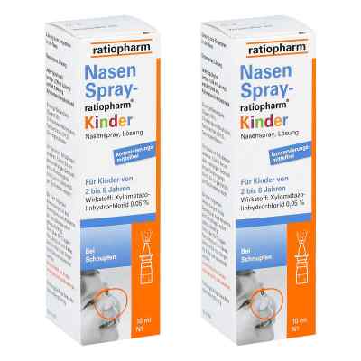 NasenSpray-ratiopharm Kinder 2X10 ml von  PZN 08101626