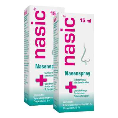 Nasic Nasenspray 2 x 15 ml 2 stk von MCM KLOSTERFRAU Vertr. GmbH PZN 08101808