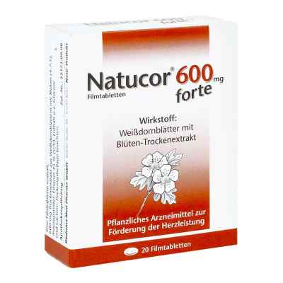 Natucor 600mg forte 20 stk von Rodisma-Med Pharma GmbH PZN 06474383