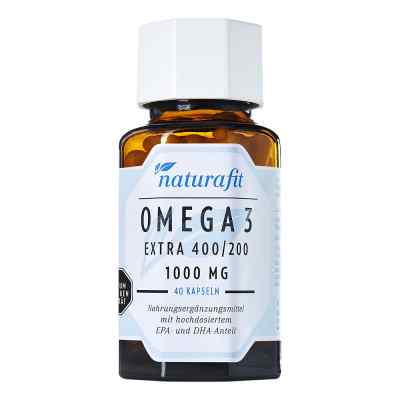 Naturafit Omega 3 extra 400/200 Kapseln 40 stk von NaturaFit GmbH PZN 10297691