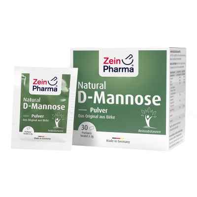 Natural D-mannose 2000 mg Pulver Beutel 30X2 g von ZeinPharma Germany GmbH PZN 16144617