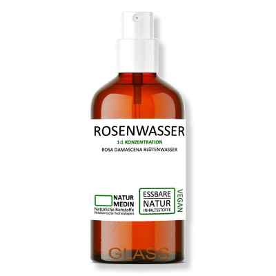 Naturmedin Rosenwasser Glas