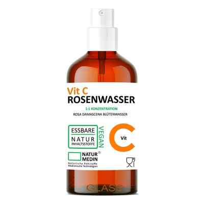 Naturmedin Vitamin-C Rosenwasser Glas