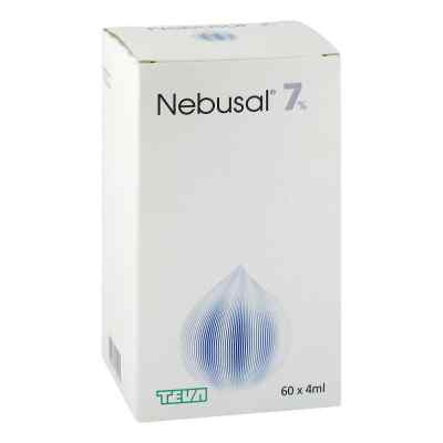 Nebusal 7% Inhalationslösung 60X4 ml von Teva GmbH PZN 09332413