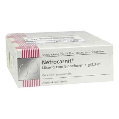 Nefrocarnit Lösung zum Einnehmen 1g/3,3ml 150 ml von MEDICE Arzneimittel Pütter GmbH& PZN 04542063