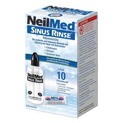 Neilmed Sinus Rinse Nasendusche + 10 Dosierbeutel Nasenspülsalz 1 Pck von NeilMed Pharma GmbH PZN 15297253
